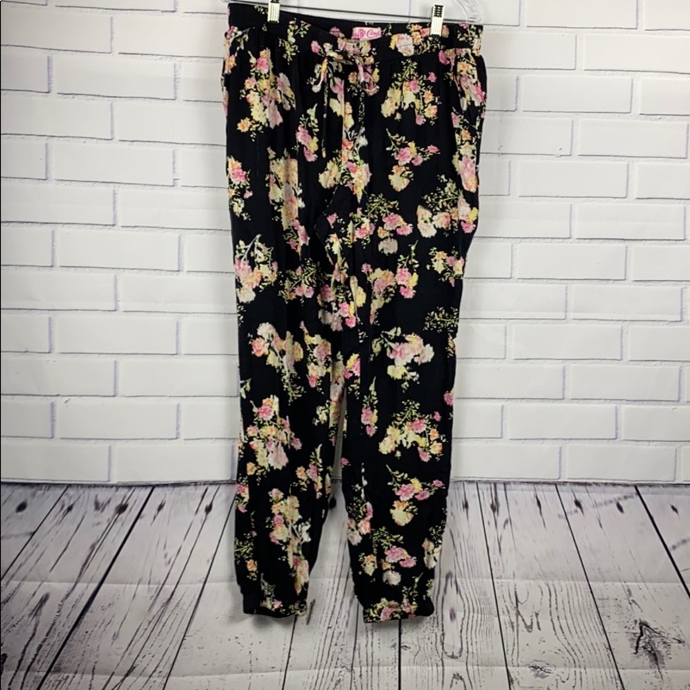 Floral Pants Light Pants